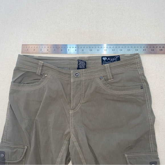 Kuhl Women's Olive Cargo Pants - Picture 3 of 9